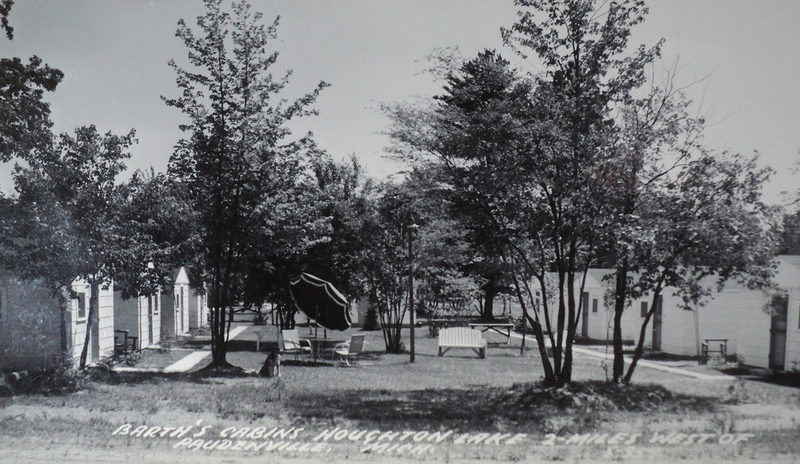 Barths Cabins - Vintage Postcard (newer photo)